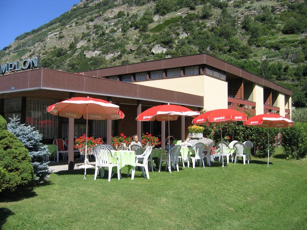 Hotel Garni Simplon Brigerbad Exterior photo